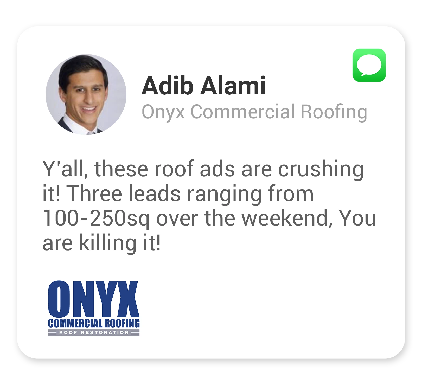 General Contractor Client Review from Adib Alami