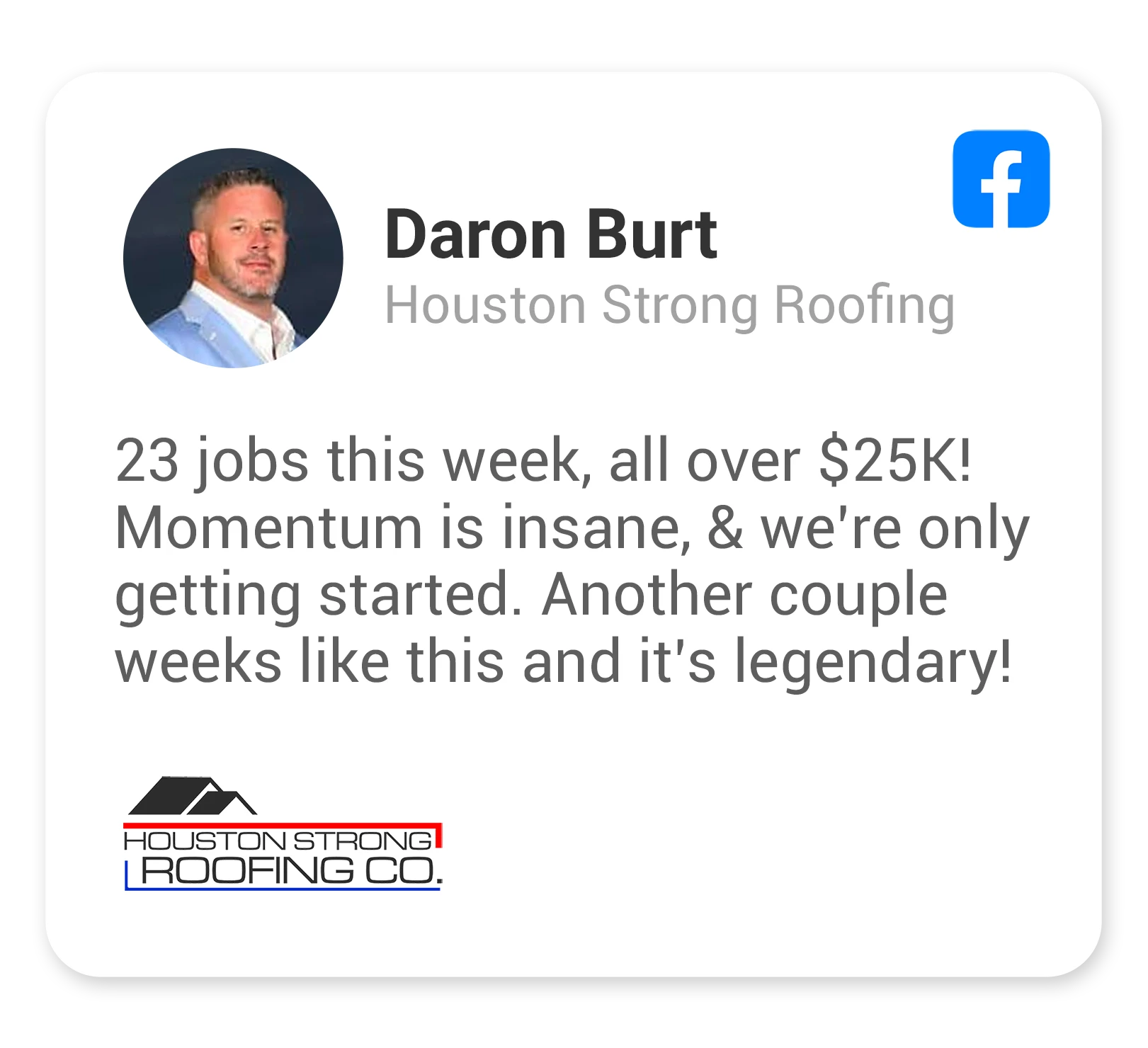 General Contractor Client Review from Daron Burt