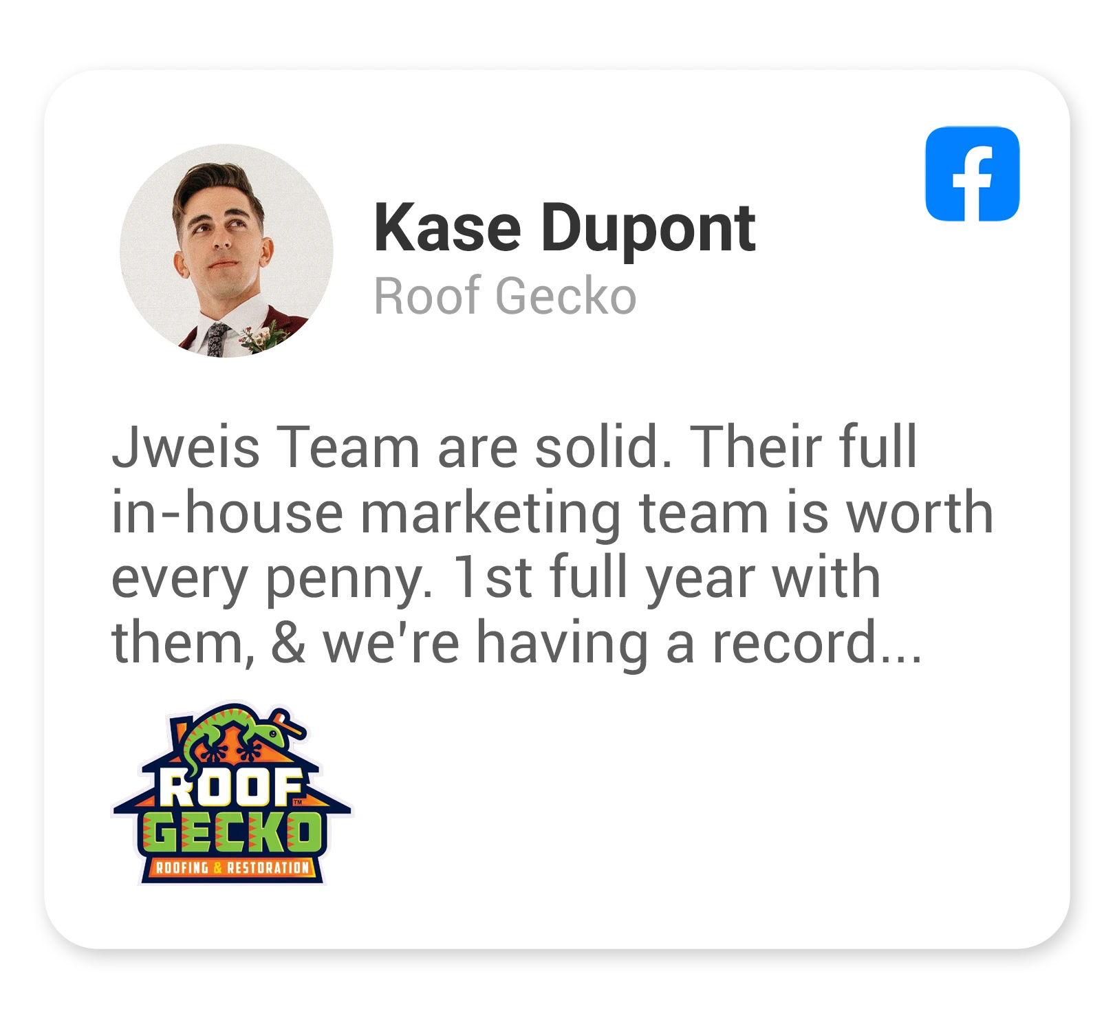 General Contractor Client Review from Kase Dupont